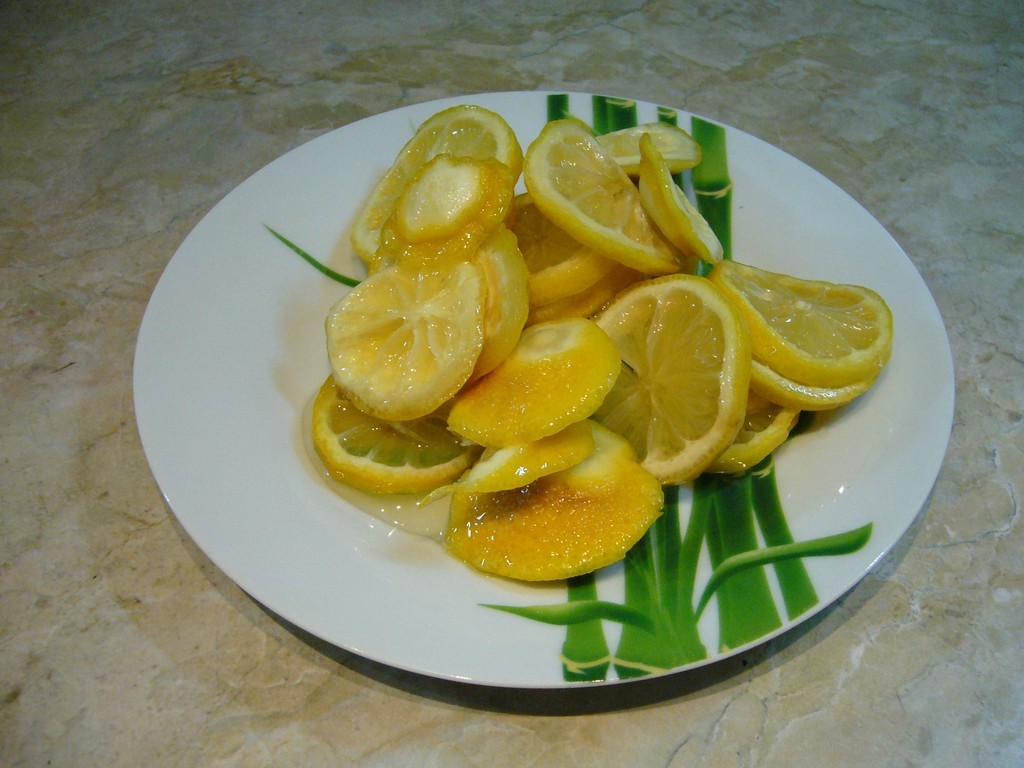 Засахаренные лимоны