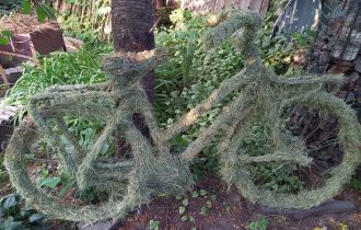 Декор для Сада из Старого Велосипеда