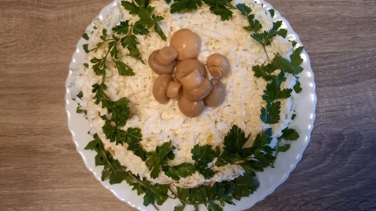 Салат «Снежана»