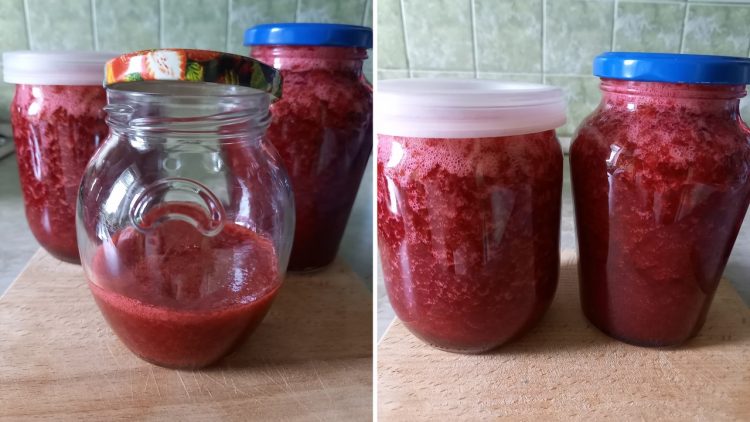 Малиновое желе